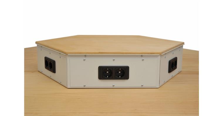 Hex. power supply panel W822xD715xH162mm