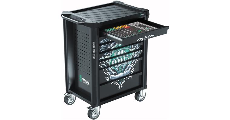 Werkstattwagen Tool Rebel 1 bestückt
