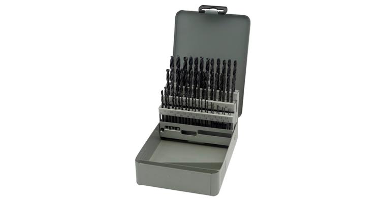 1010173306 HHW twist drill bit set DIN 338 HSS type N dia. 1-6.0 mm in box