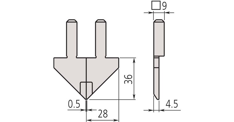 Standard inserts (1 pair)
