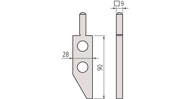 Long measuring arm (1 piece)