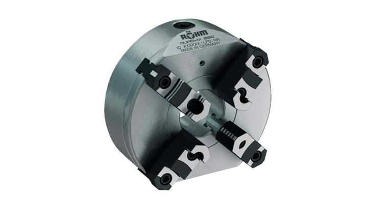 Four-jaw lathe chuck steel body cyl. DIN 6350 dia. 315 mm