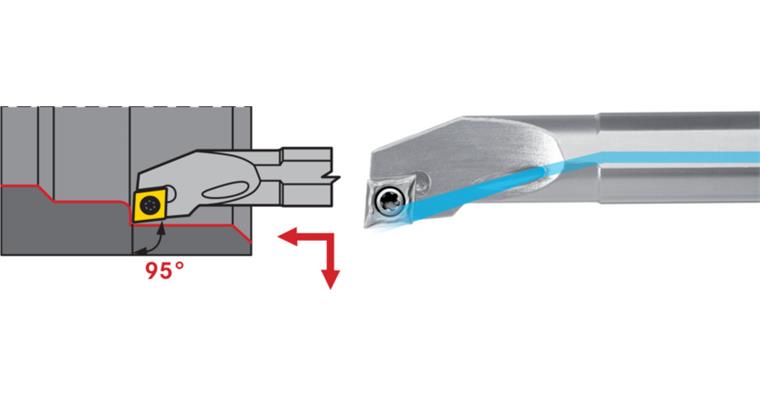 ATORN SCLC Bohrstange Stahl Positiv Rechts A 32 S SCLC R/L 12