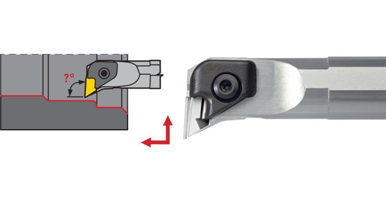 ATORN CKUN Bohrstange Stahl Negativ Rechts S 40 V CKUN R/L 16