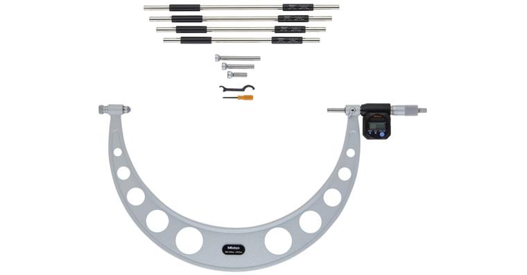 Mitutoyo Bügelmessschraube mit wechselbarem Amboss 800-900 mm