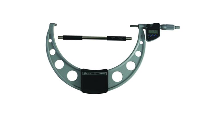 Digimatic 175-200 mm/7-8 inch micrometer with data output