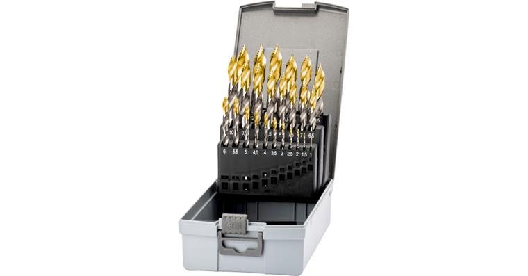 ATORN twist drill bit set STEP DRILL type N HSS TiN head 1-13 mm 0.5 and CHD