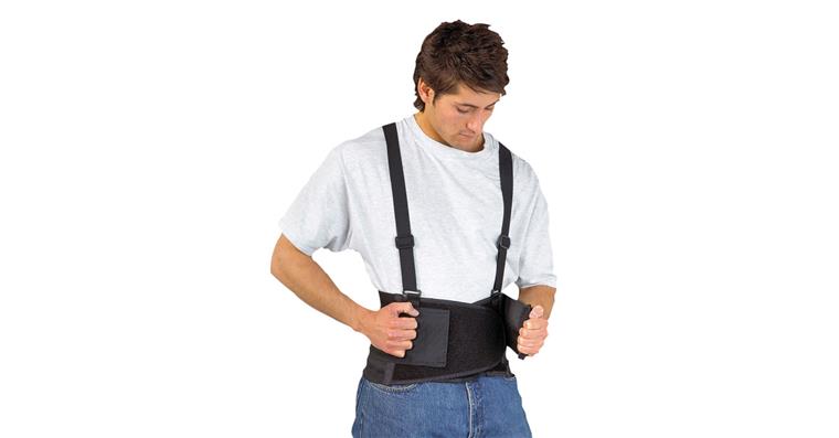 Rückenstützgurt schwarz Gr. M (Länge 89-99 cm)