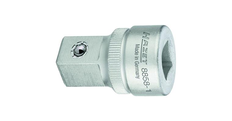 Adapter 3/8 inch drive to 1/2 inch output CV steel length 36 mm