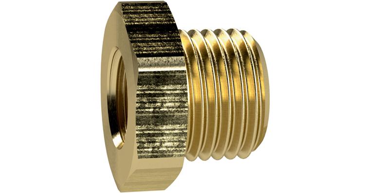Reducing nipple short MS251K3412 brass CW614N AF 32 mm
