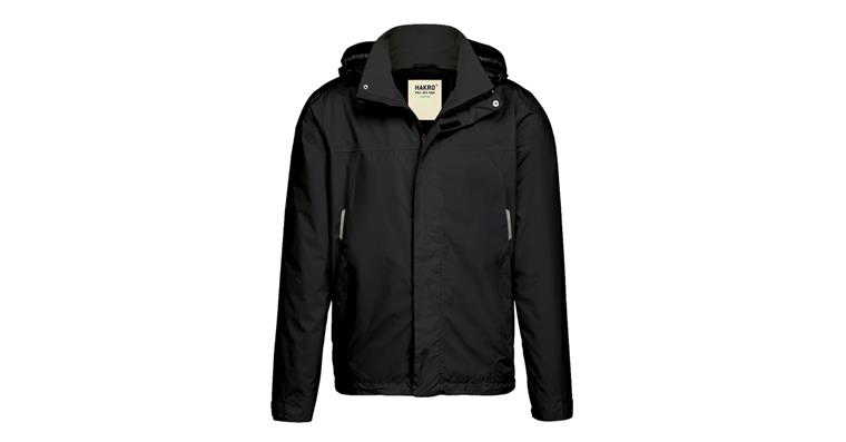 Rain jacket Connecticut black size S