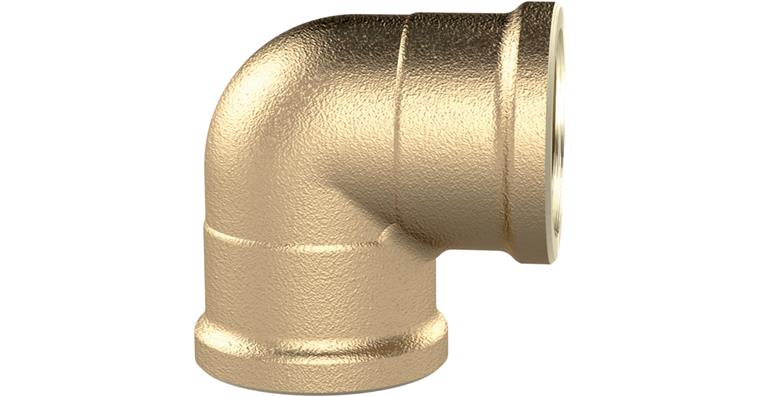 Elbow WST10MS90II 90° female/female G 1 16 bar brass plain
