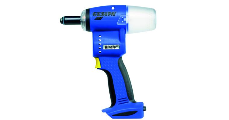 Blind riveter Birdie SOLO without rechargeable battery or charger in box