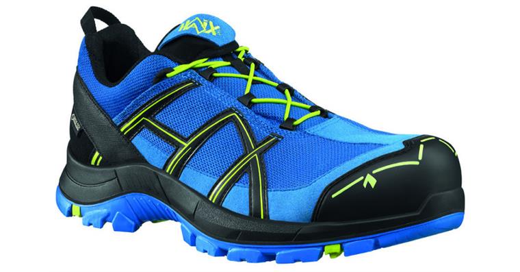 Sicherheits-Halbschuh Black Eagle® 40.1 blue-citrus Low S3 ESD Gr.51 (UK 5)