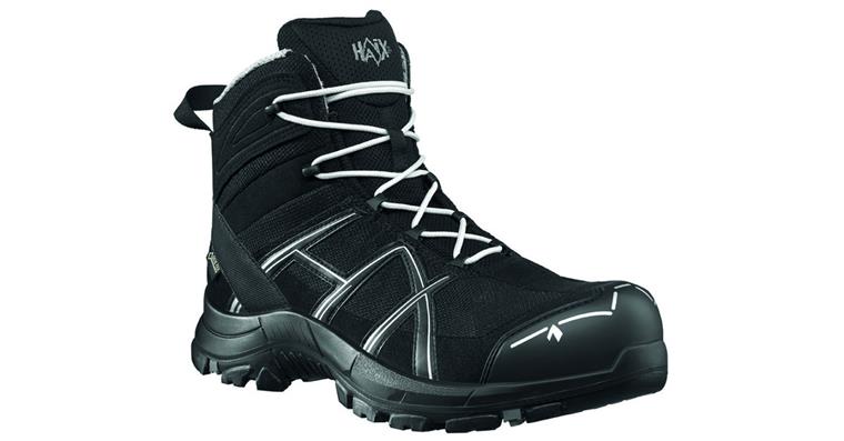 Safety boots Black Eagle® 40.1 black-silver Mid S3 ESD size 46 (UK 11)