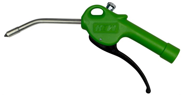 Pneumatic blow-out gun Super Silent with safety nozzle and throttle screw