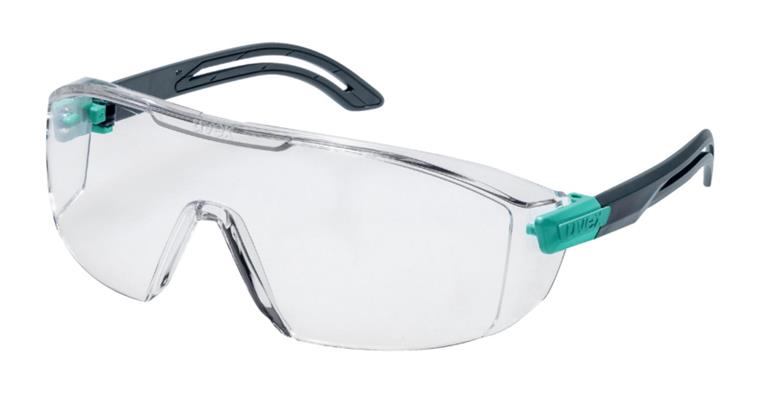 Safety goggles i-lite planet anthracite/turquoise clear lens