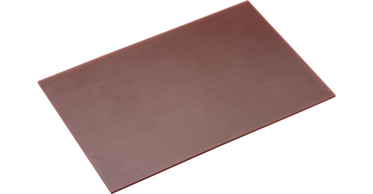 ATORN rubber adapter mat 3 x 400 x 600 mm, brown