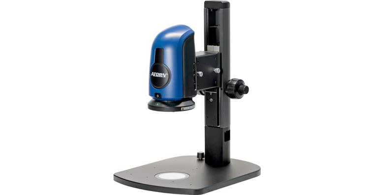 ATORN Digital-Mikroskop mit Premium-Stativ, LED-Auflicht, mit LED-Durchlicht