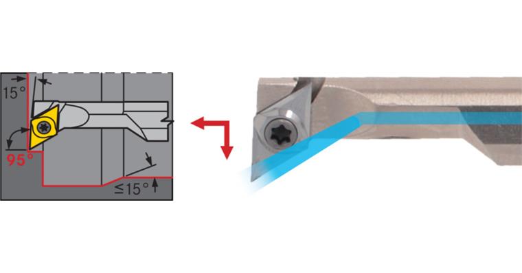 ATORN SDQC offset boring bar, steel, positive, right, A 0810 H SDQC R/L 07