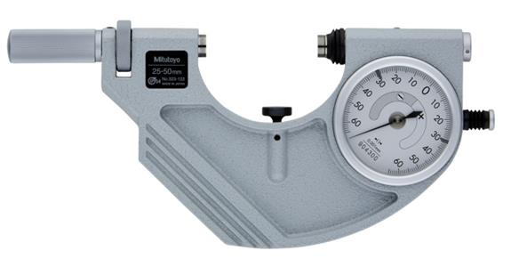 Passameter mit Feinzeiger IP54 25-50 mm