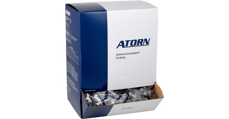 ATORN Einweg-Gehörschutzstöpsel, 200 Paar