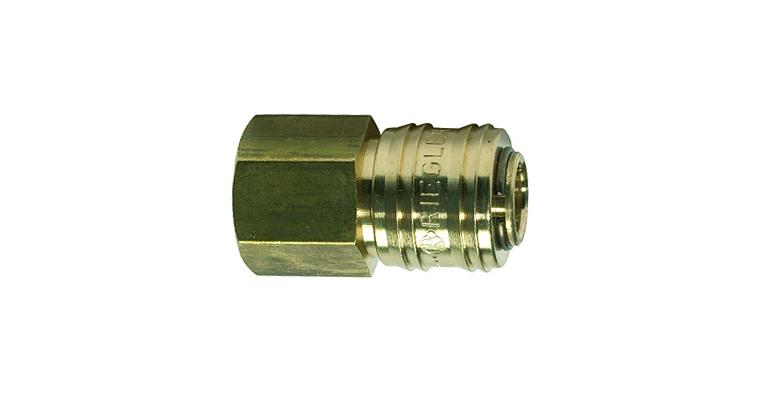 Quick-action coupling nominal width 7.2 mm connection G 1/4 FT