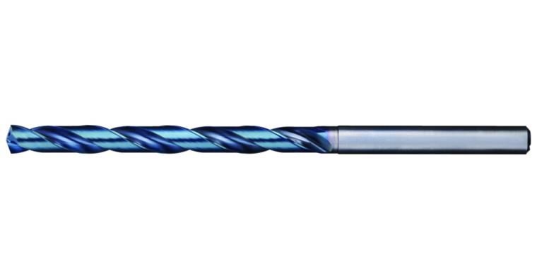 VHM-Spiralbohrer Aqua REVO DRILL 8xD mit IKZ DIN 6535 HA Ø 10,8 mm