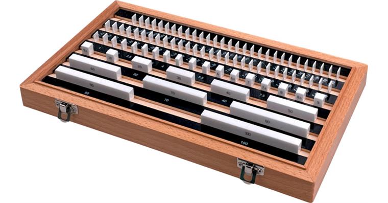 ATORN gauge blocks 87 pieces in case ceramic tolerance class 0