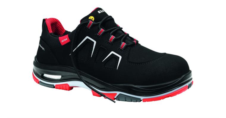 Sicherheits-Halbschuh Alan XXTP black-red Low S3S Gr. 40