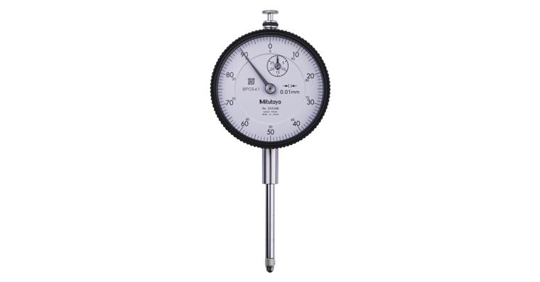 1001360339 Messuhr metrisch 30 mm, 0,01mm, mit flacher Rückwand