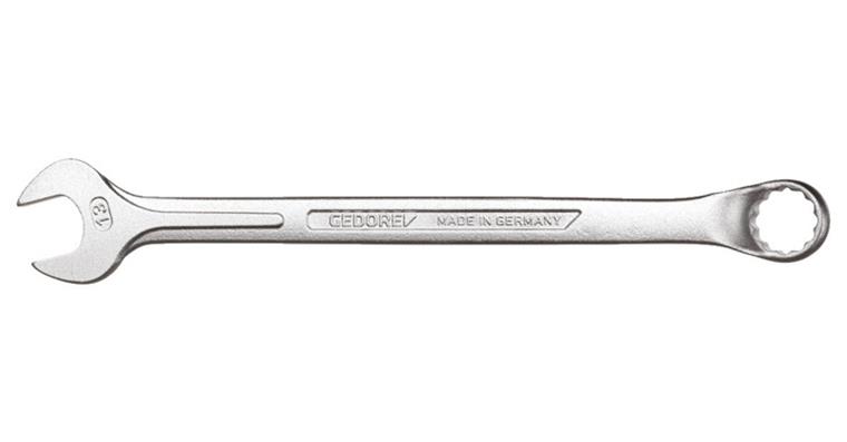1001101044 Ring-Maulschlüssel 10° DIN 3113 V31CrV3-Stahl 5/8x5/8 Zoll AF