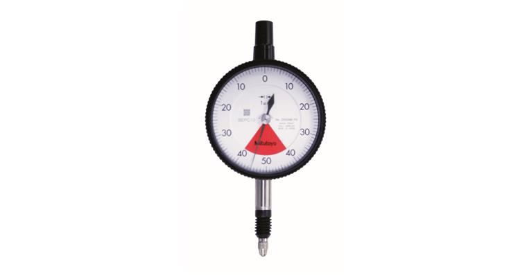 1001358715 Dial gauge metric 0.08 mm, 0.001 mm, with flat end cover, IP64