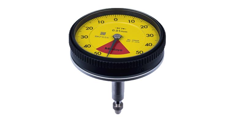 1001358913 Messuhr metrisch 1 mm, 0,01mm, rückwertiger Taster, Stoßschutz