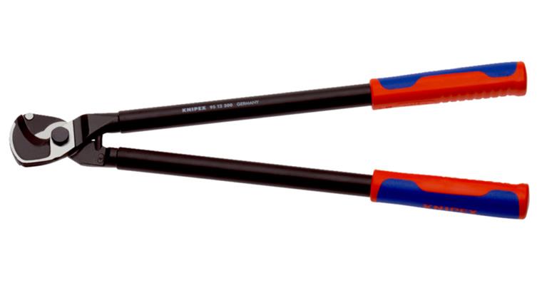 KNIPEX cable cutters 500 mm with two-component handle