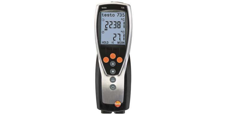 1033983101 3-Kanal Temperatur-Messgerät Testo 735-2