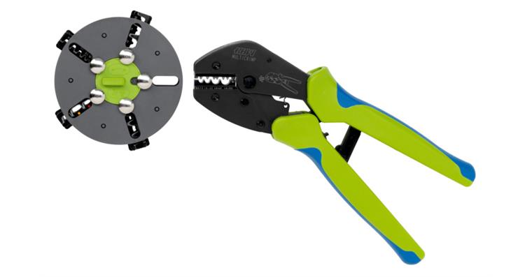 Crimping tool Multicrimp with quick-change system 315 mm, 5 pcs in magazine