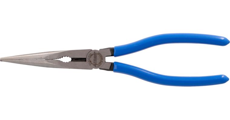ATORN snipe nose pliers DIN 5745, 200 mm, straight, polished
