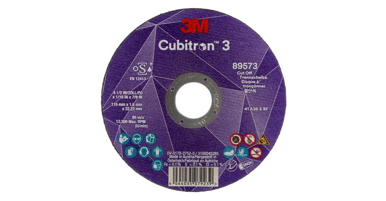 Trennscheibe 3M™ Cubitron™ 3 36+ 115mm x 1,6mm