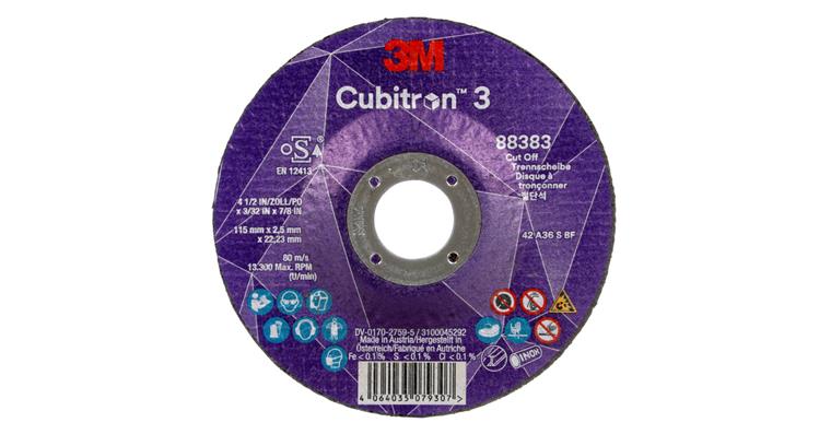 Trennscheibe 3M™ Cubitron™ 3 36+ 115mm x 2,5mm
