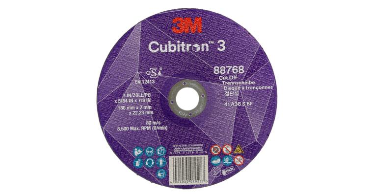 Trennscheibe 3M™ Cubitron™ 3 36+ 180mm x 2mm