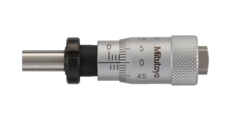 Einbaumessschraube 0-13mm große Trommel flach mit Klemmmutter