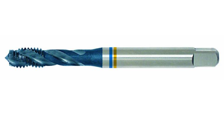 Grundloch-Gewindebohrer M Uni DIN 371 45 Grad Form C 2,5xD PM-TiCN M3