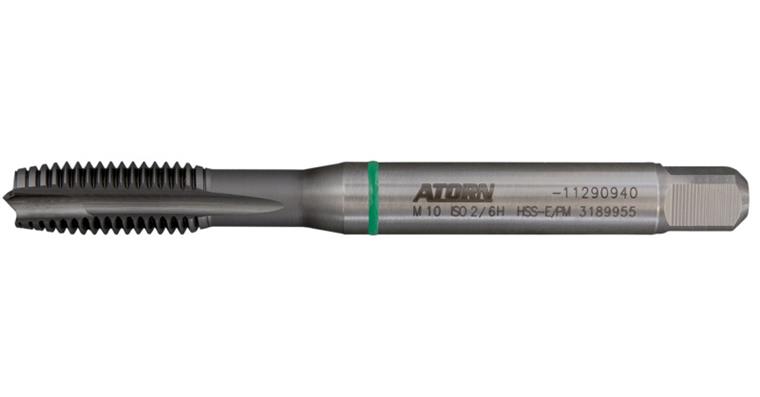 Durchgangs-Gewindebohrer für Alu-Bearbeitung 3xD HSS-E/PM CrN DIN371 Form B M 10
