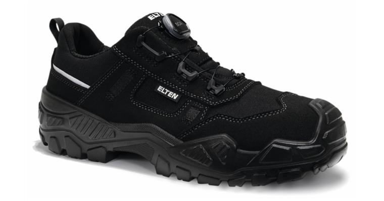 Sicherheits-Halbschuh MIKE Boa® black Low ESD S3S Gr.46 