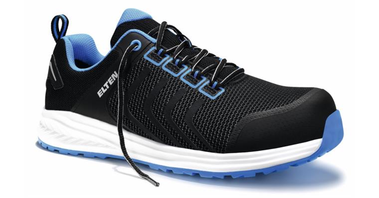 Sicherheits-Halbschuh Livas black-blue Low S1P ESD Gr.38