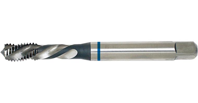 Blind hole screw tap M DIN 371 40° shape C 2.5xD HSS-E left-cutting M5