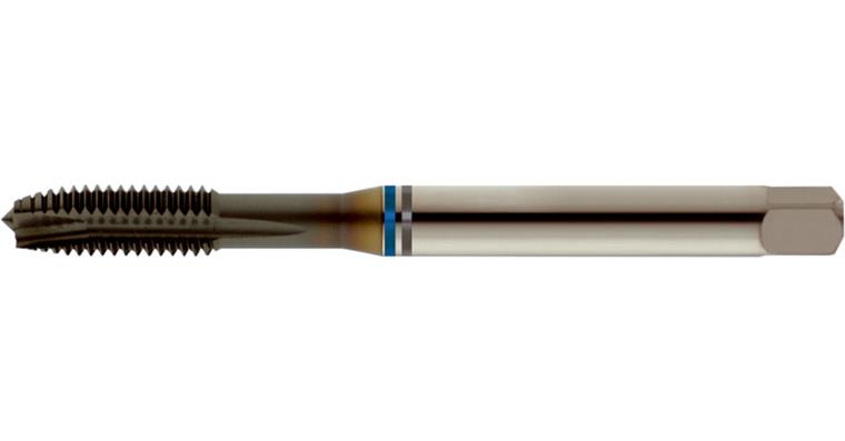 Durchgangs-Gewindebohrer M DIN 371 Form B 3xD HSS-E-TiCN bis 1400N/ mm² M4