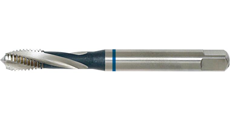 Blind hole screw tap M DIN 371 15° shape C 2xD HSS-E M2.3