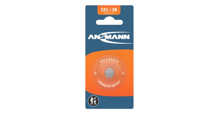 1039904305 Lithium Knopfzelle CR1 Pack = 1 Stück